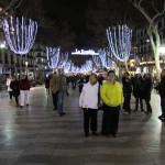 הרמבלס מואר בלילה לקראת השנה החדשה הרמבלס מואר בלילה לקראת השנה החדשה